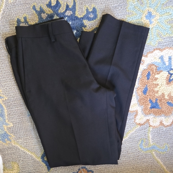 Haggar Slim Fit Black Pants - Picture 1 of 4